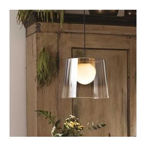 Ideal Lux - LED Luster na lanku FADE 1xG9/3W/230V pr. 27, 3 cm zlatá/dymová 271316 vyobraziť