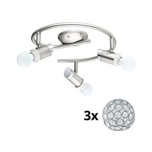 Eglo - LED Bodové svietidlo MY CHOICE 3xE14/4W/230V chróm 1xEG31108+3xEG92867 vyobraziť