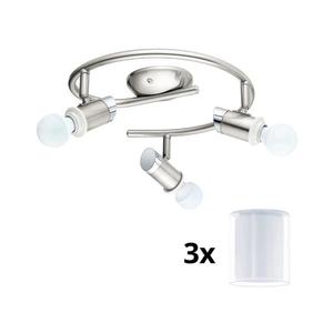 Eglo - LED Bodové svietidlo MY CHOICE 3xE14/4W/230V chróm/biela 1xEG31108+3xEG94655 vyobraziť