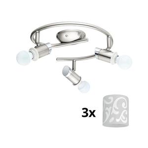 Eglo - LED Bodové svietidlo MY CHOICE 3xE14/4W/230V chróm/biela 1xEG31108+3xEG90257 vyobraziť