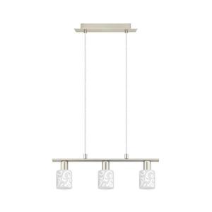 Eglo - LED Luster na lanku MY CHOICE 3xE14/4W/230V chróm/biela 1xEG31118+3xEG90257 vyobraziť