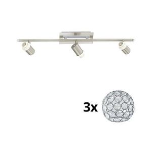 Eglo - LED Bodové svietidlo MY CHOICE 3xE14/40W/230V chróm 1xEG31127+3xEG92867 vyobraziť