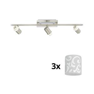 Eglo - LED Bodové svietidlo MY CHOICE 3xE14/40W/230V chróm/biela 1xEG31127+3xEG90257 vyobraziť