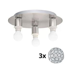 Eglo - LED Stropné svietidlo MY CHOICE 3xE14/4W/230V chróm 1xEG31131+3xEG92867 vyobraziť