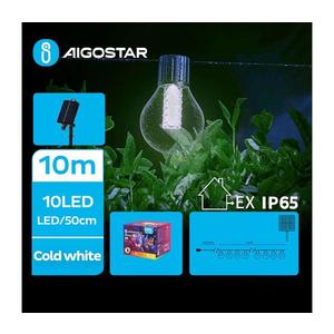 B.V. - LED Solárna dekoračná reťaz 10xLED/8 funkcií 10, 5m IP65 studená biela B10201OO5 vyobraziť