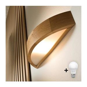 Brilagi - LED Nástenné svietidlo CARVALHO 1xE27/60W/230V dub 8590828606710 vyobraziť