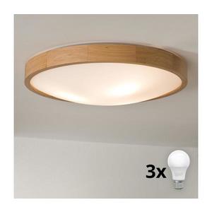 Brilagi - LED Stropné svietidlo CARVALHO SLIM 3xE27/60W/230V dub pr. 47 cm 8590828606796 vyobraziť