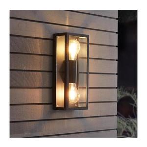 Eglo 780426 - Vonkajšie nástenné svietidlo ALGECIRAS 2xE27/60W/230V IP44 čierna 780426 vyobraziť