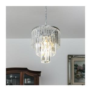 Brilagi - LED Krištáľový luster na reťazi MOZART 4xE14/40W/230V lesklý chróm BG-17106/3+1-CHR vyobraziť