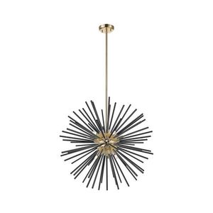 Zuma Line P0491-09C-F7BC - Luster na tyči URCHIN 9xG9/42W/230V zlatá/čierna P0491-09C-F7BC vyobraziť