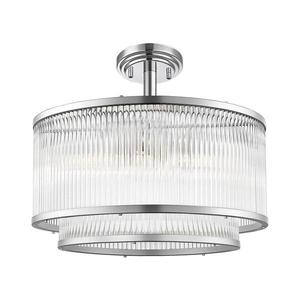 Zuma Line C0528-05H-F4AC - Luster na tyči SERGIO 5xE14/60W/230V chróm C0528-05H-F4AC vyobraziť