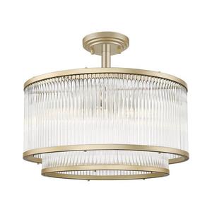 Zuma Line C0528-05H-V6AC - Luster na tyči SERGIO 5xE14/60W/230V zlatá C0528-05H-V6AC vyobraziť