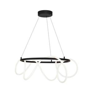 Zuma Line 20006PL-BK - LED Luster na lanku BALBO LED/58W/230V 3000/4000/6000K 20006PL-BK vyobraziť