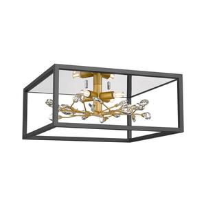 Zuma Line C0578-04A-B5TF - Stropné svietidlo SPRING 4xG9/33W/230V čierna/zlatá C0578-04A-B5TF vyobraziť