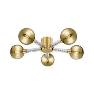 Zuma Line C0583-05C-2GHF - Prisadený luster MIDA 5xG9/6W/230V mosadz C0583-05C-2GHF vyobraziť