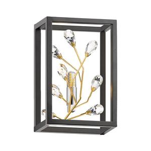 Zuma Line W0578-01A-B5TF - Nástenné svietidlo SPRING 1xG9/33W/230V čierna/zlatá W0578-01A-B5TF vyobraziť