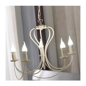 ONLI - Luster na reťazi CANDELA 5xE14/6W/230V biela 4236/5A vyobraziť