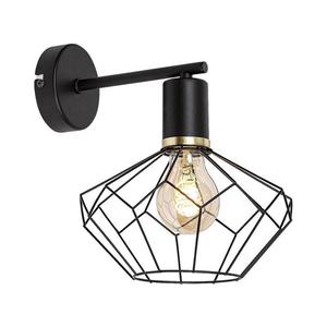 Rabalux 71064 - Nástenné svietidlo FRAN 1xE27/40W/230V pr. 20 cm čierna 71064 vyobraziť