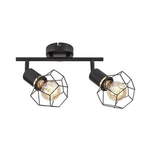 Rabalux 71066 - Bodové svietidlo FRAN 2xE27/40W/230V čierna 71066 vyobraziť