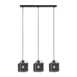 Rabalux 72219 - Luster na lanku SAMILO 3xE27/40W/230V čierna 72219 vyobraziť