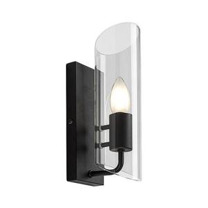 Rabalux 75027 - Kúpeľňové nástenné svietidlo TEODORO 1xE14/12W/230V IP44 čierna 75027 vyobraziť