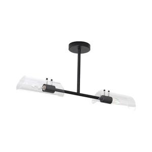 Rabalux 75028 - Kúpeľňový luster na tyči TEODORO 2xE14/12W/230V IP44 čierna 75028 vyobraziť