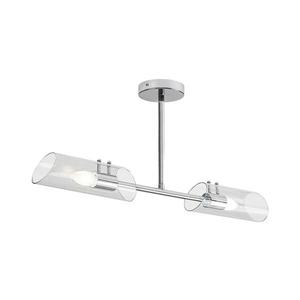 Rabalux 75030 - Kúpeľňový luster na tyči TEODORO 2xE14/12W/230V IP44 chróm 75030 vyobraziť