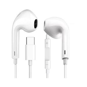 Slúchadlá s mikrofónom USB-C biela FISEMW10 vyobraziť