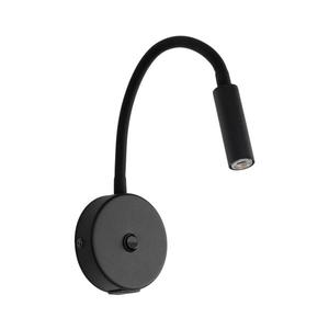 LED Nástenná lampa s USB portem LAGOS 1xG9/3W/5V čierna 10200 vyobraziť