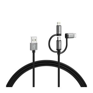 Varta 57937101111 - USB kábel 3v1 s konektorem Lightning a Micro USB 2m 57937101111 vyobraziť