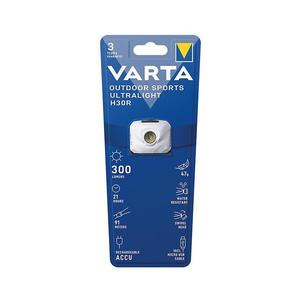 Varta 18631101401 - LED Stmievateľná nabíjacia čelovka OUTDOOR SPORTS LED/5V IPX4 18631101401 vyobraziť