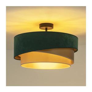 - Prisadený luster KOBO 1xE27/15W/230V pr. 45 cm zelená/zlatá/krémová 606219 vyobraziť