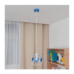 Detský luster na lanku STARS 1xE27/15W/230V modrá/biela W-KM 1385/1 WT+BL vyobraziť