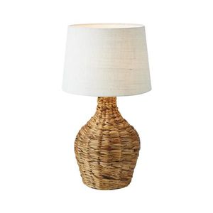 Markslöjd 108771 - Stolná lampa PAGLIA 1xE27/40W/230V biela/ratan 108771 vyobraziť