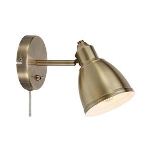 Markslöjd 108714 - Nástenná lampa STORY 1xE14/40W/230V mosadz 108714 vyobraziť