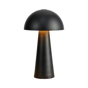 Markslöjd 108655 - LED Stmievateľná nabíjacia lampa FUNGI LED/1, 5W/5V IP44 čierna 108655 vyobraziť