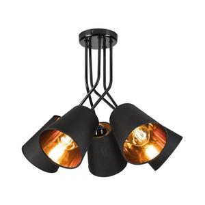 Luster na tyči IRMA 5xE27/60W/230V čierna LM-5.240/CZARNY vyobraziť