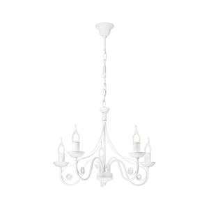 Luster na reťazi DONATO 5xE14/40W/230V biela LM-5.29/BIAŁY MAT vyobraziť