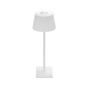 B.V. - LED RGBW Vonkajšia stmievateľná nabíjacia lampa 4W/5V 3600mAh biela IP54 B10311PU9 vyobraziť