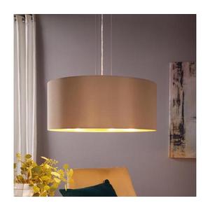 Eglo 78693 - Luster na lanku MASERLO 3xE27/60W/230V pr. 53 cm béžová/medená 78693 vyobraziť