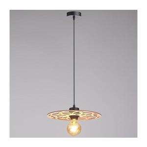 HEXE Luster na lanku FALCO 1xE27/60W/230V pr. 30 cm béžová 0707 vyobraziť