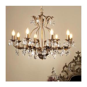 ONLI - Luster na reťazi TERESA 8xE14/6W/230V bronzová 4670/8 vyobraziť