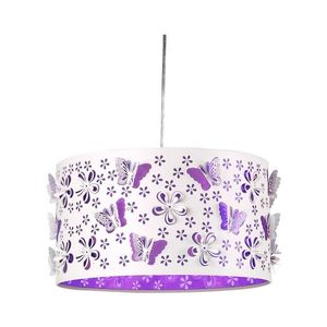 ONLI - Detský luster TITILLA 1xE27/22W/230V fialová/biela 4779/S vyobraziť