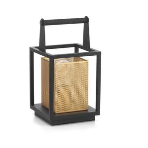 ONLI - Stolná lampa MALIK 1xE27/22W/230V 29 cm zlatá/čierna 4980/L vyobraziť