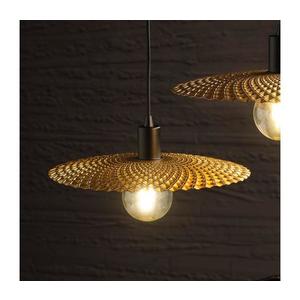 ONLI - Luster na lanku GOLDEN 1xE27/22W/230V zlatá/čierna 5027/SM vyobraziť