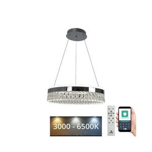 LED Stmievateľný luster na lanku LED/90W/230V 3000-6500K chróm + diaľkové ovládanie TA2300/CH vyobraziť