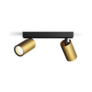 Philips - Kúpeľňové bodové svietidlo IDRIS 2xGU10/5W/230V IP44 čierna/zlatá 8720169299191 vyobraziť