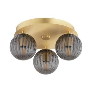 Argon 6308 - Stropné svietidlo PALOMA 3xE14/7W/230V zlatá/čierna 6308 vyobraziť