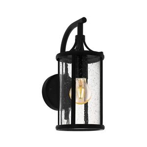 Eglo 79572 - Vonkajšie nástenné svietidlo SANTA FLAVIA 1xE27/60W/230V IP44 čierna 79572 vyobraziť