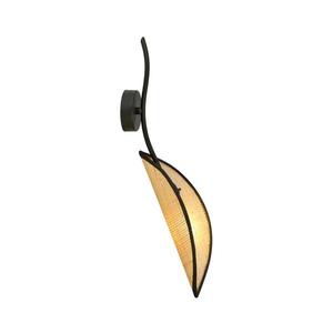 EMIBIG Nástenné svietidlo LOTUS 1xE14/10W/230V čierna/béžová 1108/K1 vyobraziť